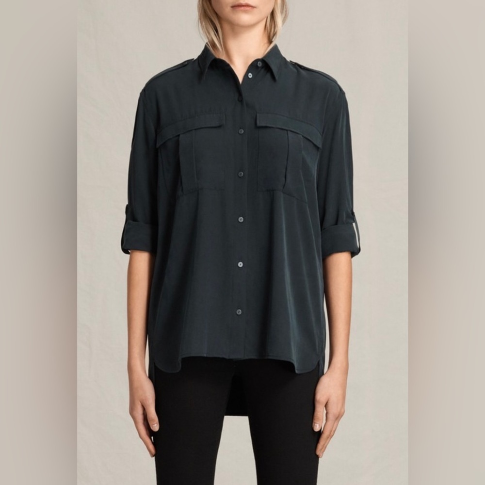 All Saints Millie blouse